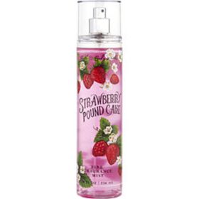 Bath & Body Works By Bath & Body Works Strawberry Pound Cake Fine Fragrance Mist 8 Oz For Women